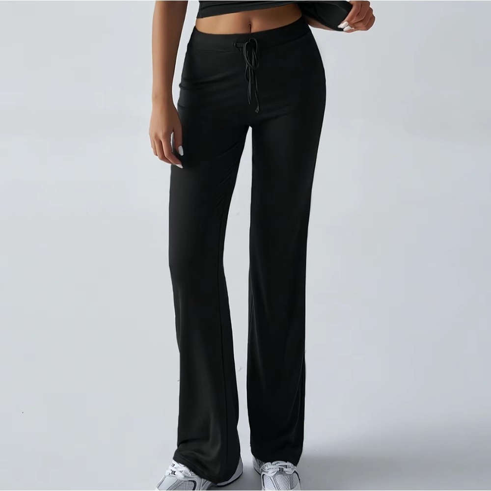 Black Women's Drawstring Pants